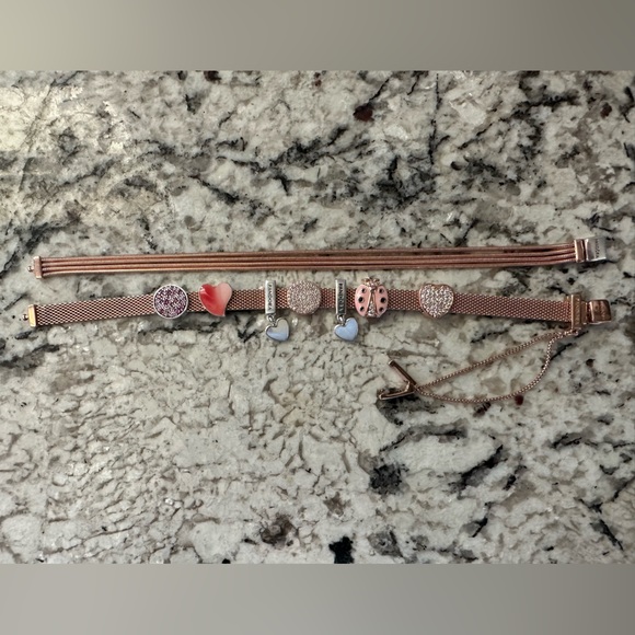 Authentic Pandora Rose Reflexions Bracelets Bundle 7.5 in / 19 cm - Picture 9 of 10